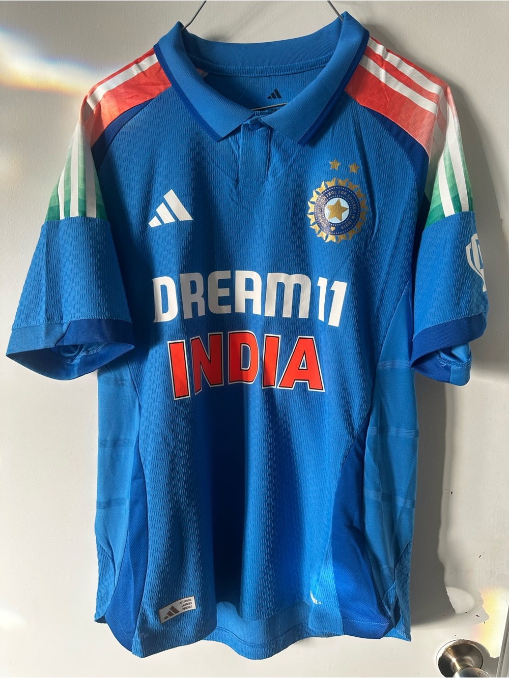 Adidas India  Cricket Jersey  Sz Large men